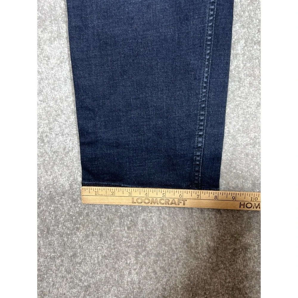 Buffalo David Bitton Jackson Straight Stretch Jeans Mens Sz 40x30 Blue Dark Wash